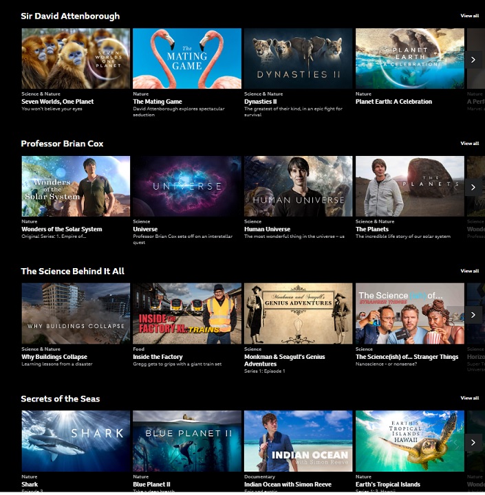 best bbc documentaries online